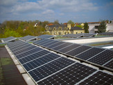 119 kWp Fotovoltaik- Gemeinschaftsanlage, Gymnasium, Gaildorf